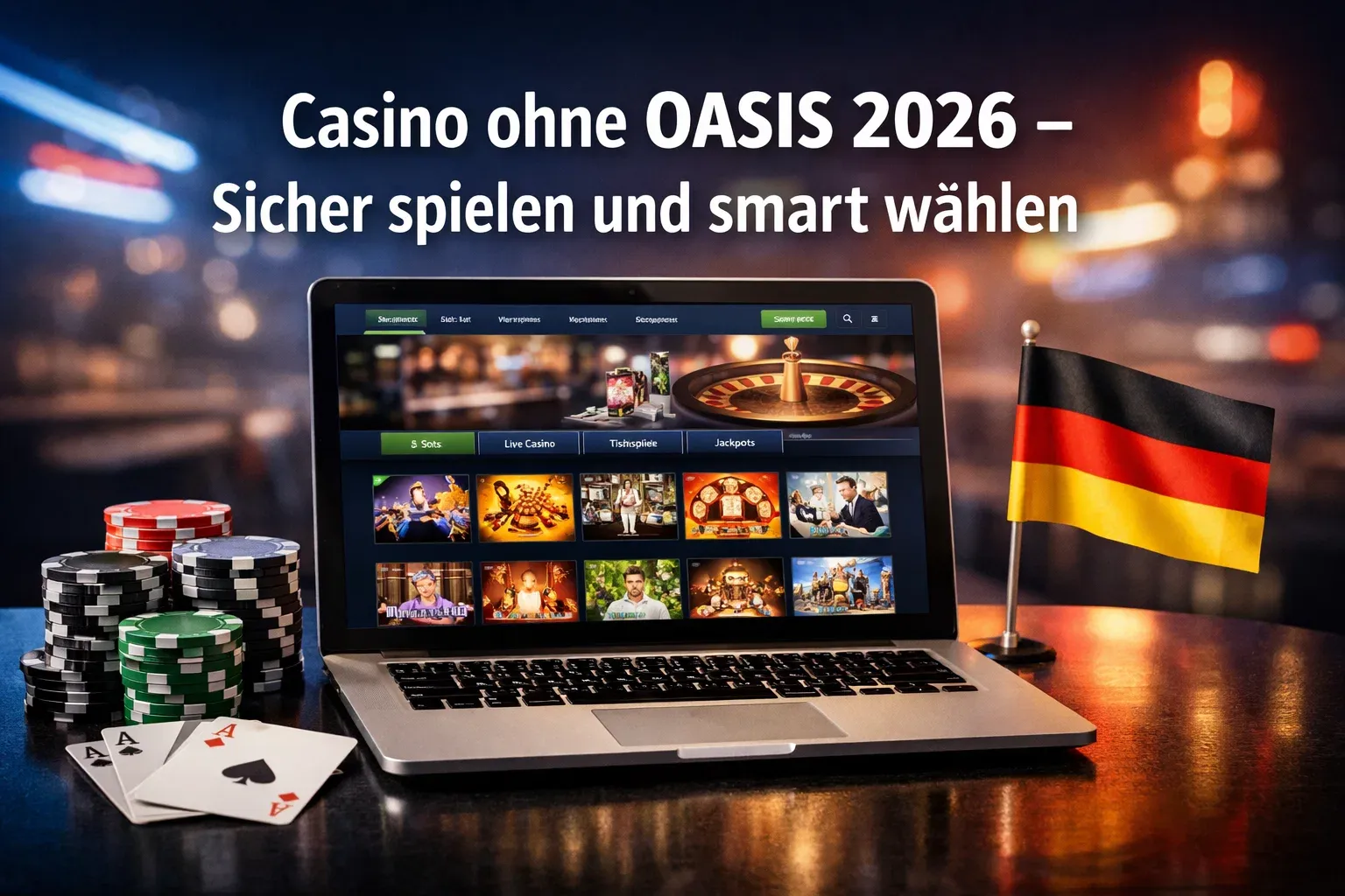 Online Casinos ohne OASIS 2026 - So finden Sie einen sicheren Anbieter